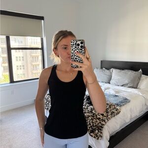 Women's Black Tank Top